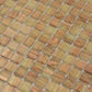 Tortilla Brown 12 x 12 Glossy Glass Mosaic Tile