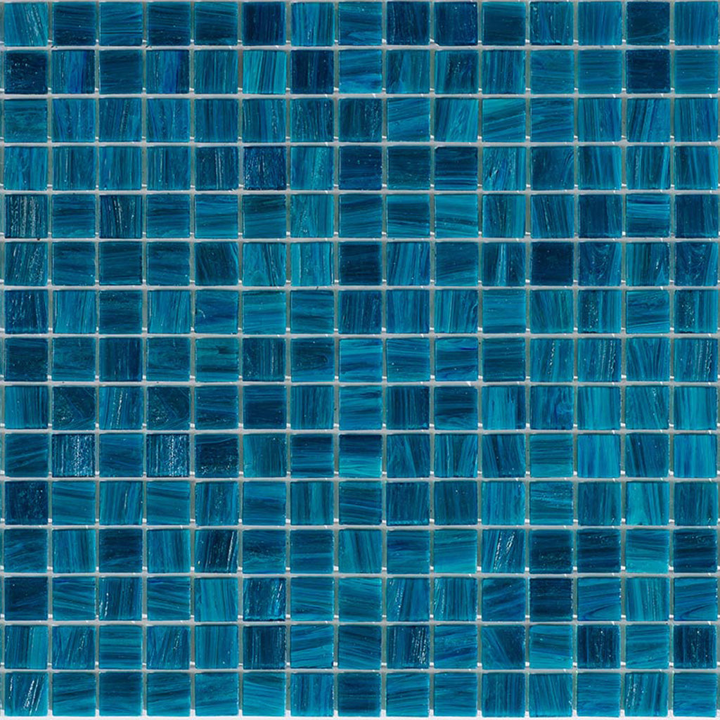 Skobeloff Green 12 x 12 Glossy Glass Mosaic Tile