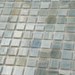 Pearl Blue 12 x 12 Glossy Glass Mosaic Tile