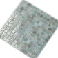 Pearl Blue 12 x 12 Glossy Glass Mosaic Tile