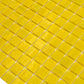 Canary Yellow 12 x 12 Glossy Glass Mosaic Tile - Sample