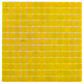 Canary Yellow 12 x 12 Glossy Glass Mosaic Tile