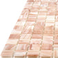 Linen Beige 12 x 12 Glossy Glass Mosaic Tile