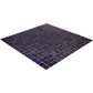 Deep Indigo Blue 12 x 12 Glossy Glass Mosaic Tile