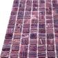 Copper Rose Red 12 x 12 Glossy Glass Mosaic Tile