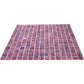 Copper Rose Red 12 x 12 Glossy Glass Mosaic Tile