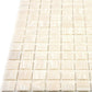 Nude Beige 12 x 12 Glossy Glass Mosaic Tile