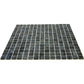 Milestone Gray 12 x 12 Glossy Glass Mosaic Tile