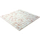 Coconut White 12 x 12 Glossy Glass Mosaic Tile