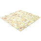 Beige 12 x 12 Glossy Glass Mosaic Tile