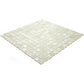 Pastel Gray 12 x 12 Glossy Glass Mosaic Tile