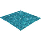 Pacific Blue 12 x 12 Glossy Glass Mosaic Tile