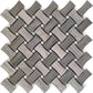 Gray 11 x 11 Polished Marble Mosaic Tile