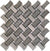 Gray 11 x 11 Polished Marble Mosaic Tile