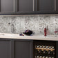 Gray 11 x 12 Polished Marble Mosaic Tile