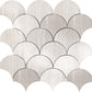 Light Gray 12 x 12 Polished Marble Mosaic Tile