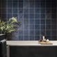 Dark Blue 5 x 5 Glossy Ceramic Square Tile