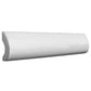 White 1 x 8 Glossy Ceramic Bullnose Trim