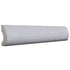 White 1 x 8 Glossy Ceramic Bullnose Trim