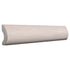 White 1 x 8 Glossy Ceramic Bullnose Trim