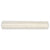 White 1.25 x 8 Matte, Glossy Ceramic Bullnose Trim