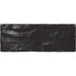 Black 2.5 x 8 Glossy, Matte Ceramic Subway Tile