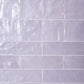 Cloud Gray 2.5 x 8 Glossy, Matte Ceramic Subway Tile