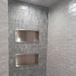 Cloud Gray 2.5 x 8 Glossy, Matte Ceramic Subway Tile