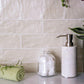 Light Tea Green 2.5 x 8 Glossy, Matte Ceramic Subway Tile