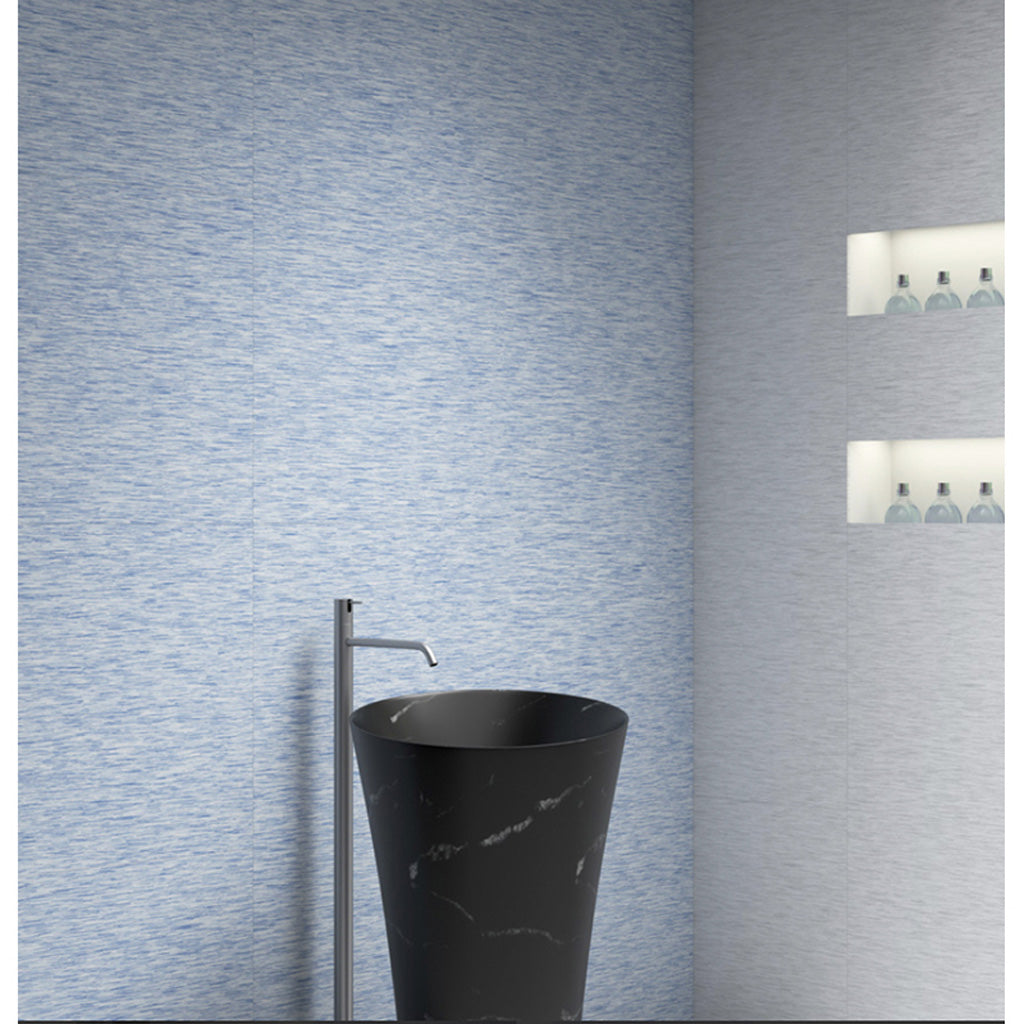 Blue 24 x 48 Textured Porcelain Large Tile