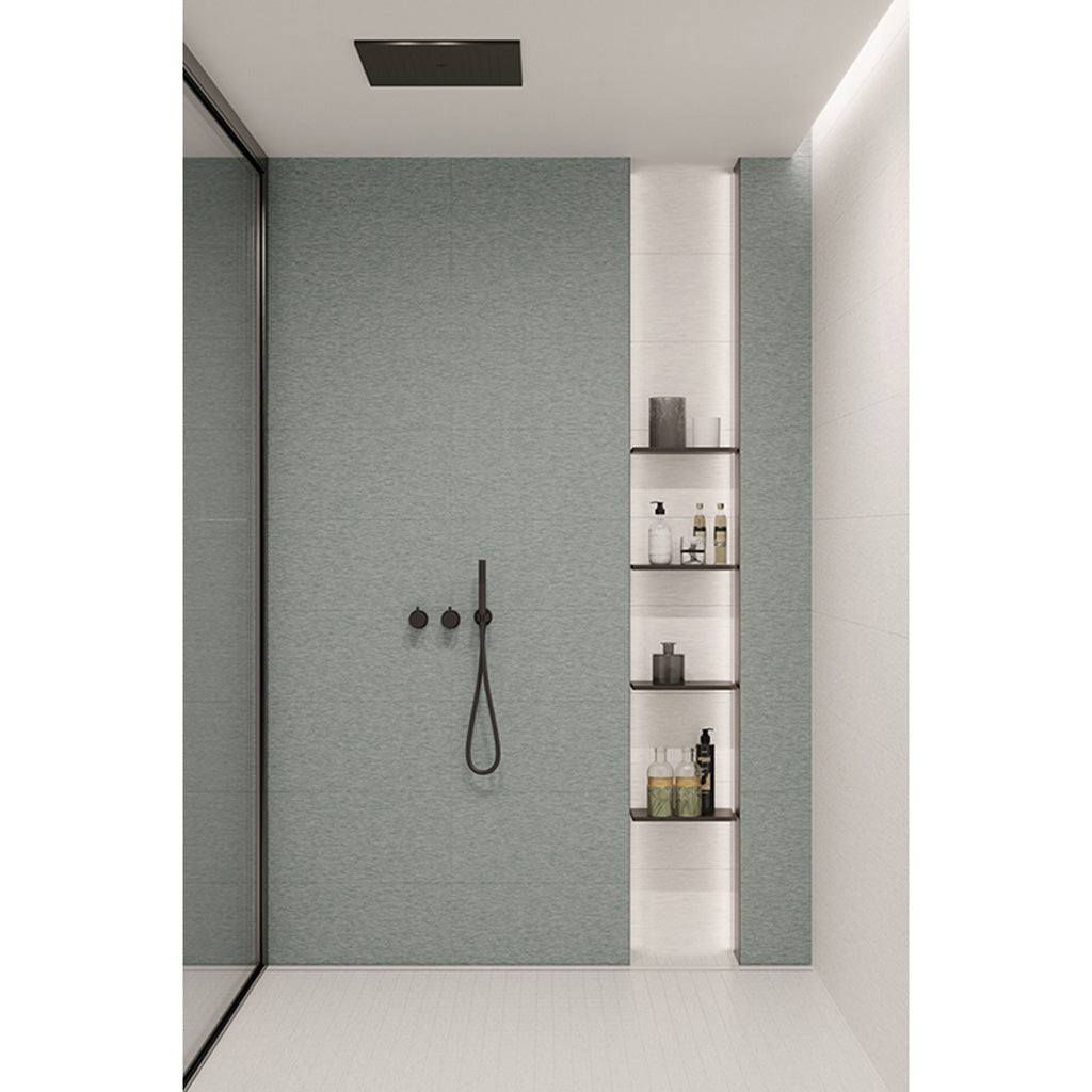 Green 24 x 48 Textured Porcelain Large Tile