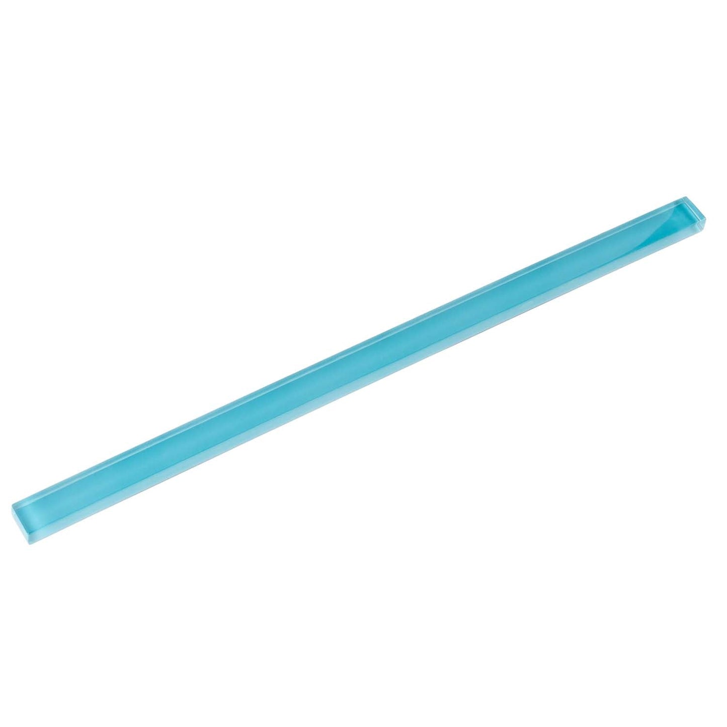 Sapphire Blue 0.5 x 12 Glossy Glass Pencil Trim