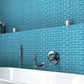 Sapphire Blue 12 x 12 Glossy Glass Mosaic Tile