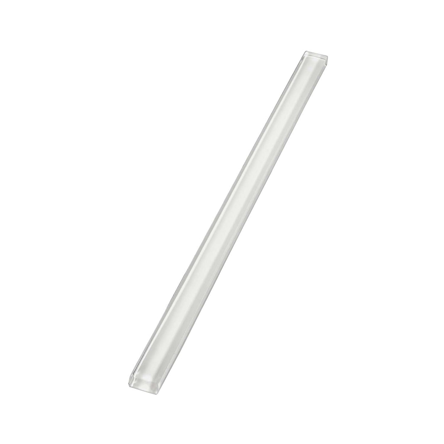 White 0.5 x 12 Glossy Glass Pencil Trim