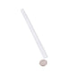 White 0.5 x 12 Matte Glass Pencil Trim