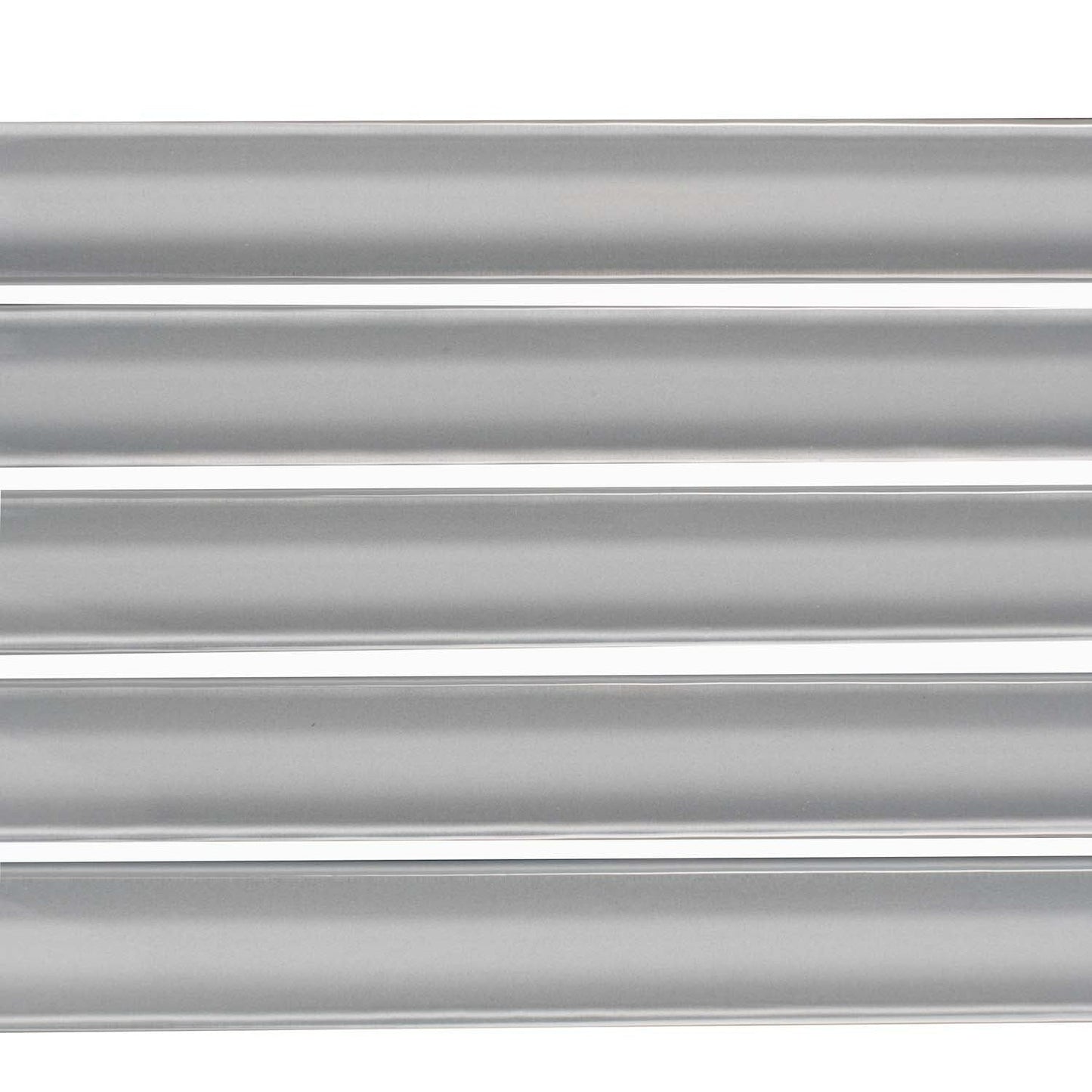 Gray 0.5 x 12 Glossy Glass Pencil Trim