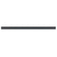 Dark Gray 0.5 x 12 Matte Glass Pencil Trim - Sample
