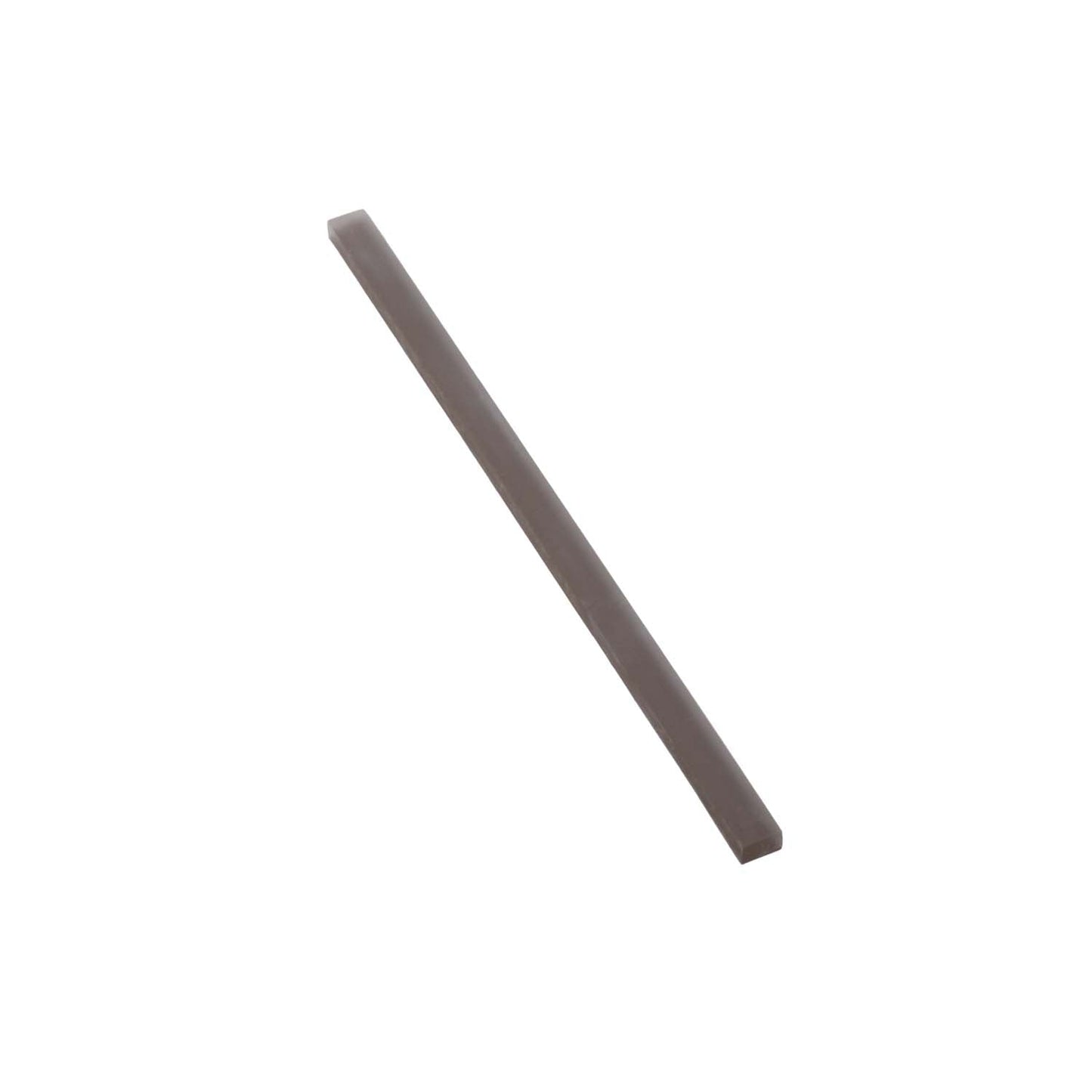 Ash Gray 0.5 x 12 Matte Glass Pencil Trim