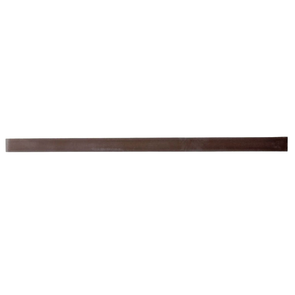 Ash Gray 0.5 x 12 Matte Glass Pencil Trim