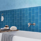 Cerulean Blue 3 x 6 Matte Glass Subway Tile