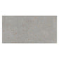 Warm gray large porcelain tile with gold flecks in matte finish measuring 24 x 48 inches