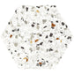 White, Multicolor 8 x 9 Matte Porcelain Hexagon Tile - Sample