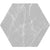 Light Gray 8 x 9 Matte Porcelain Hexagon Tile