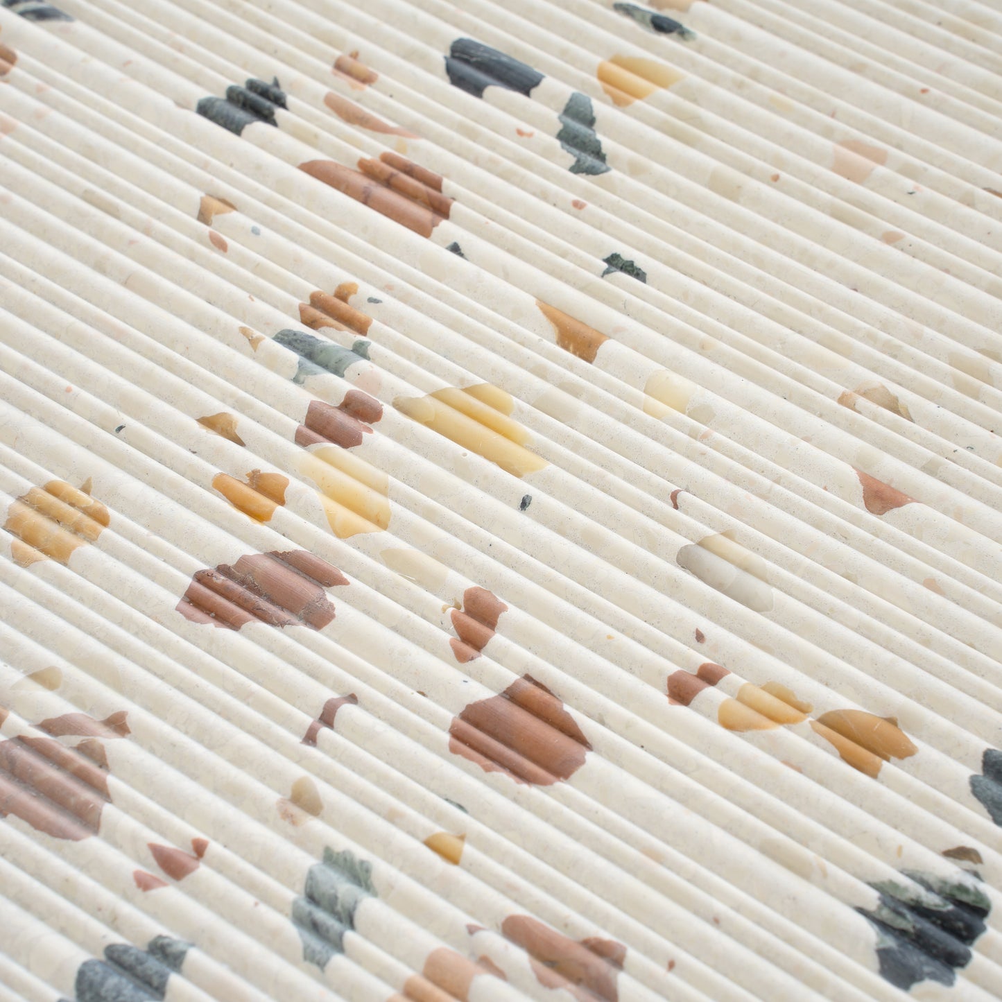 Beige 12x24 Textured Terrazzo Large Tile - Sample