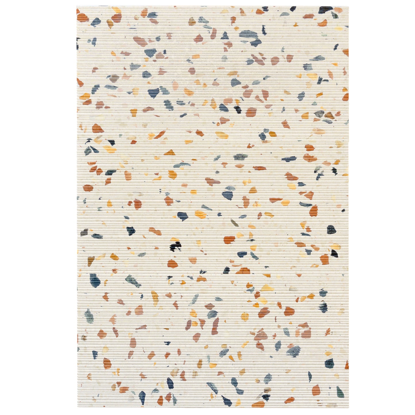 Beige 12x24 Textured Terrazzo Large Tile
