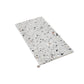 White 12x24 Fluted Terrazzo Large Tile - Sample