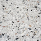 White 24x24 Honed Terrazzo Large Tile