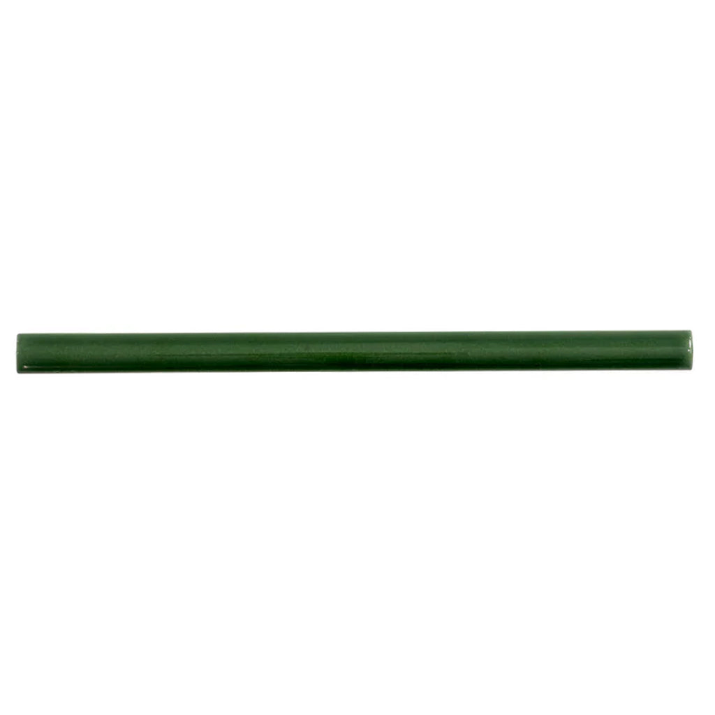 Forest Green 0.5 x 8 Glossy Ceramic Pencil Trim