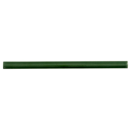 Forest Green 0.5 x 8 Glossy Ceramic Pencil Trim