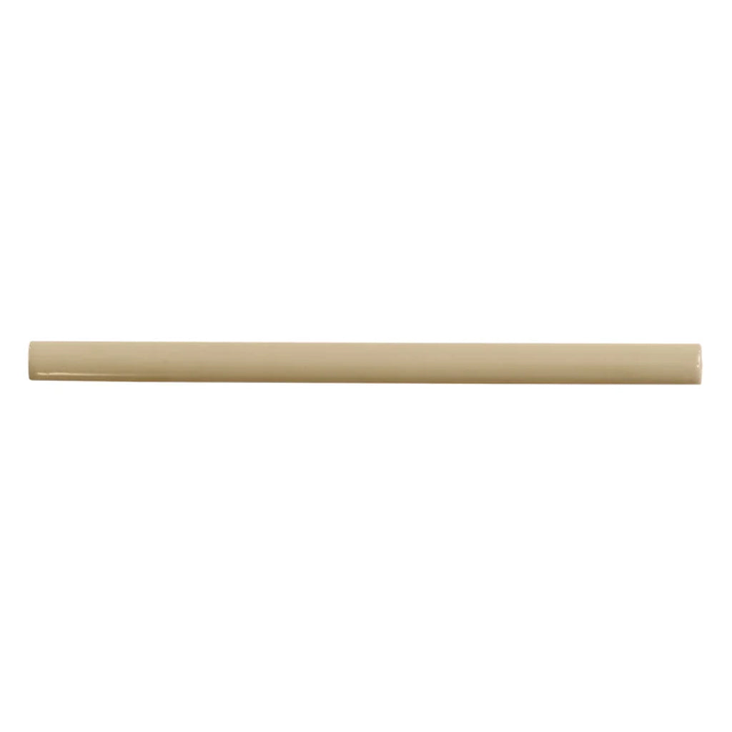 Soft Olive 0.5 x 8 Glossy Ceramic Pencil Trim